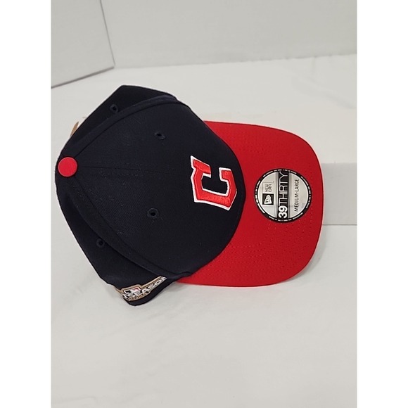 New Era Cleveland Guardians 39THIRTY 2024 Postseason Hat Men's Size: M/L - Picture 4 of 5